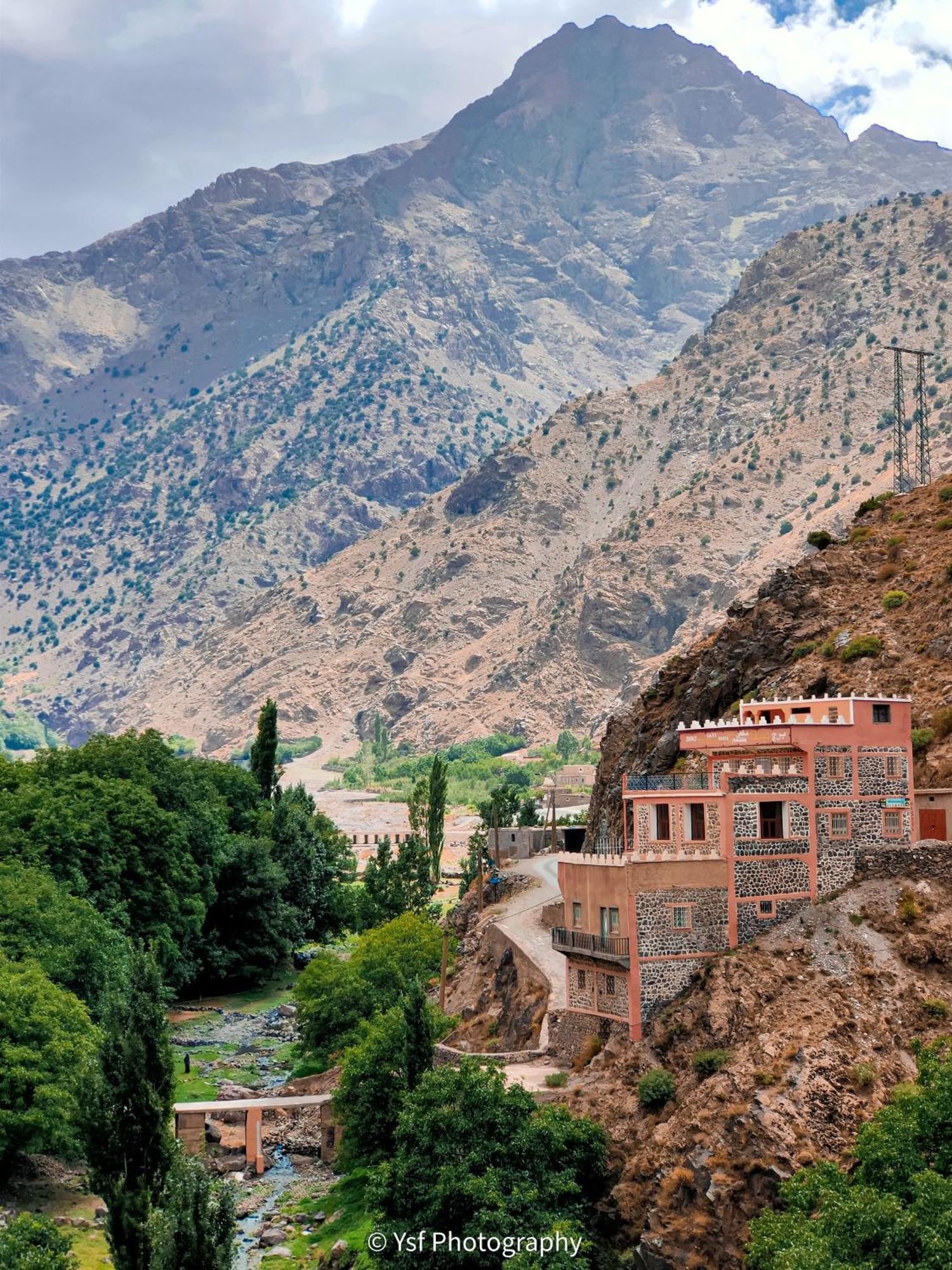 Burj Toubkal Hotel Imlil  Eksteriør billede